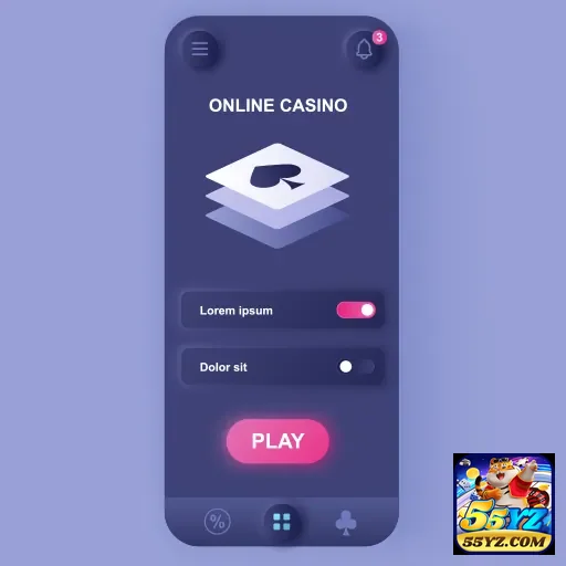 Jogador focado em slots de alta volatilidade